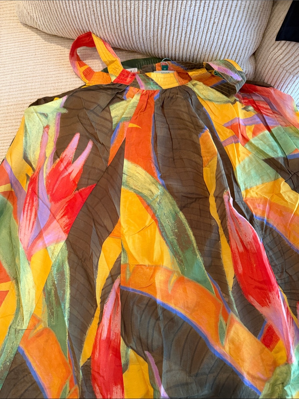 Farm Rio Abstract Print Sundress - Picture 6 of 7